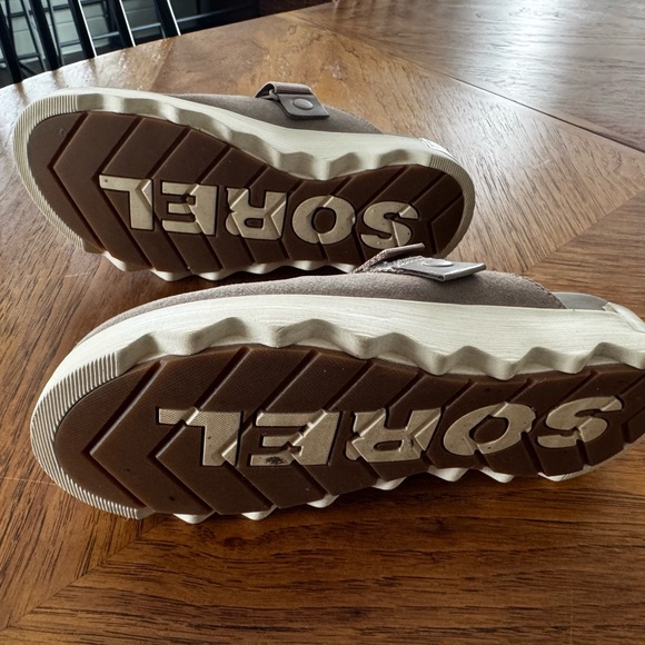 Sorel Light Gray Suede Slip-Ons - Picture 2 of 3